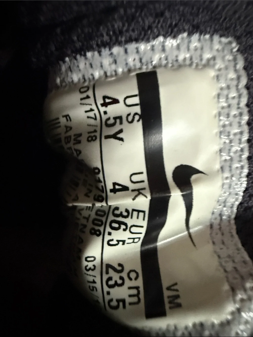 Nike kids Gray and Dark Gray Athletic Running Shoes
